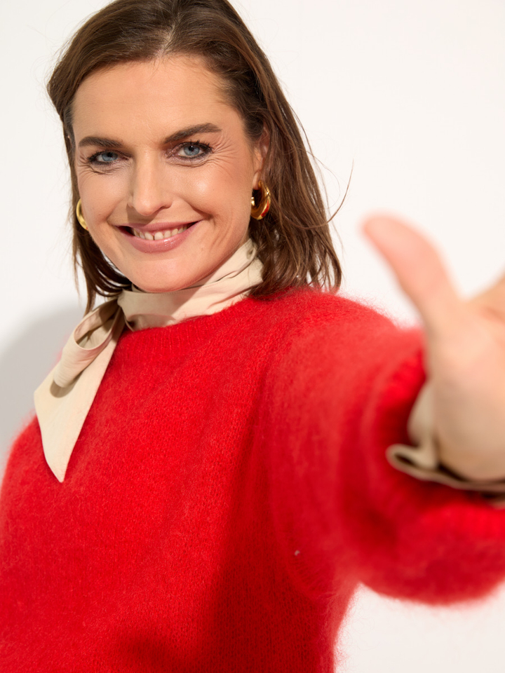 Dames shop the look van JC Sophie, K&J, Lalotti, Nubikk, Roberto Festa en Mscw Winter 2025 shoot 4