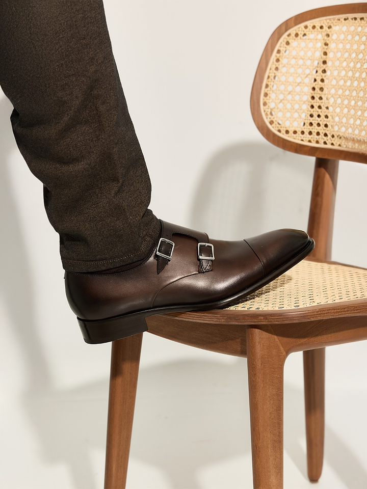 Heren shop the look van Hackett, Manuel Ritz en Doucals Winter 2025 shoot 3