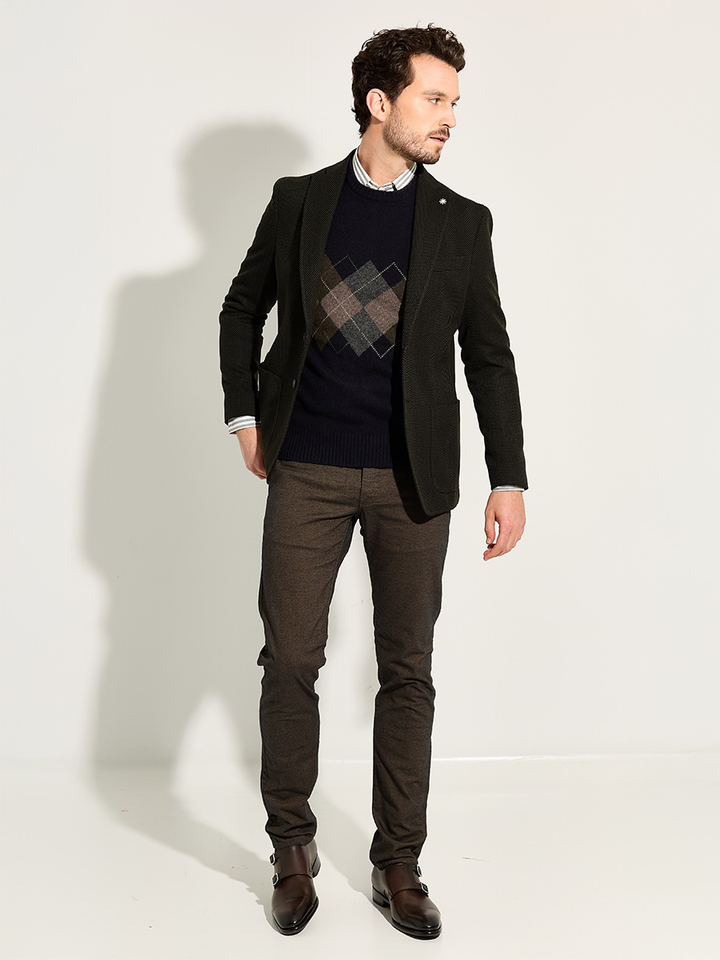 Heren shop the look van Hackett, Manuel Ritz en Doucals Winter 2025 shoot 3