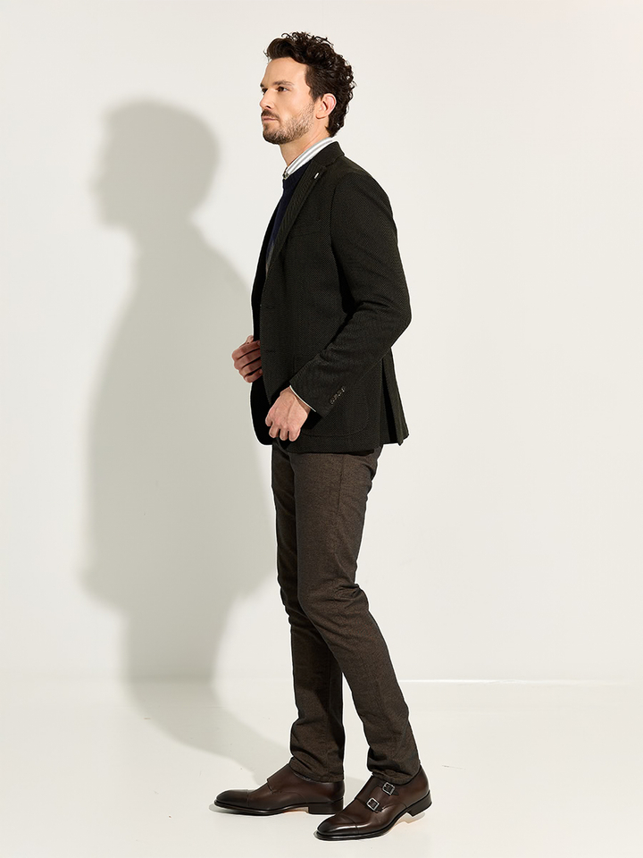 Heren shop the look van Hackett, Manuel Ritz en Doucals Winter 2025 shoot 3