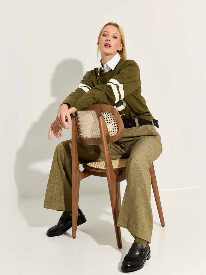 Dames shop the look van Baum und pferdgarten, Semicouture en Trumans Winter 2025 shoot 3