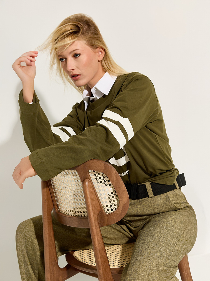 Dames shop the look van Baum und pferdgarten, Semicouture en Trumans Winter 2025 shoot 3