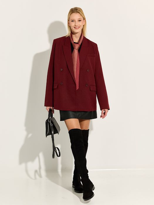 Dames shop the look van Baum und pferdgarten, Essentiel, Rota, Marchesi en Zarina Rouge Winter 2025 shoot 3