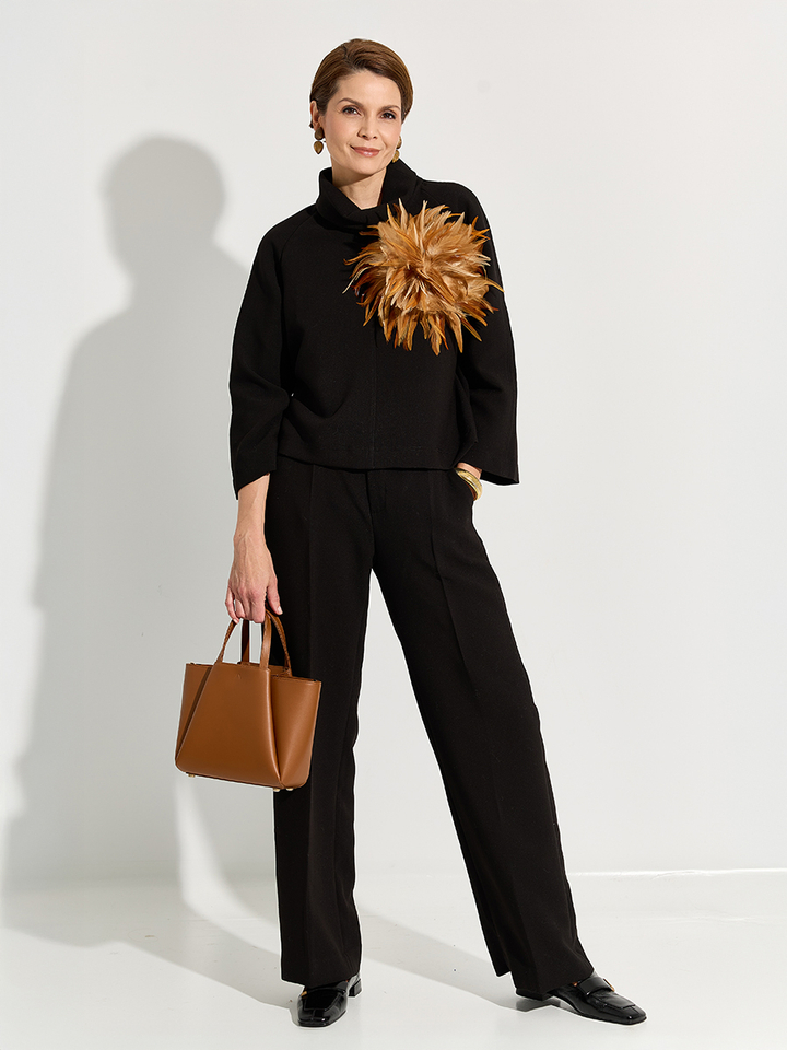 Dames shop the look van Kaai, Les Cordes, Signe Nature en Roberto Festa Winter 2025 shoot 2