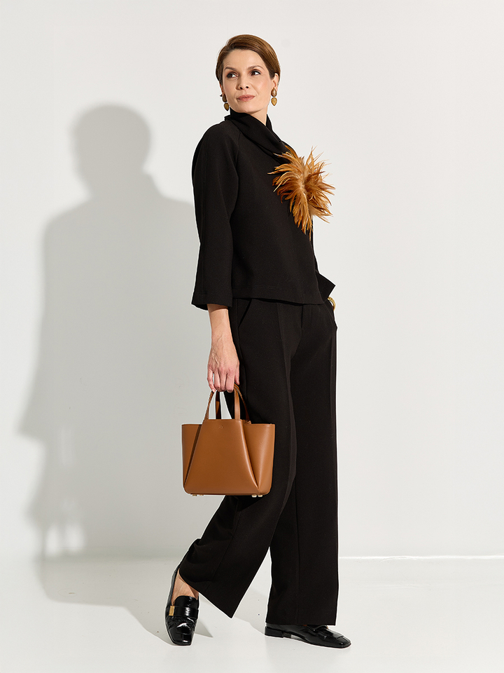 Dames shop the look van Kaai, Les Cordes, Signe Nature en Roberto Festa Winter 2025 shoot 2