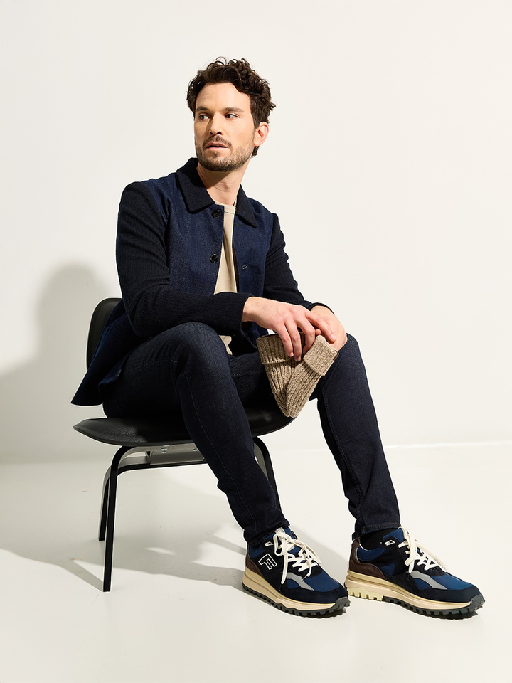 Heren shop the look van Floris van Bommel, For all Mankind en Mos Mosh Winter 2025 shoot 3