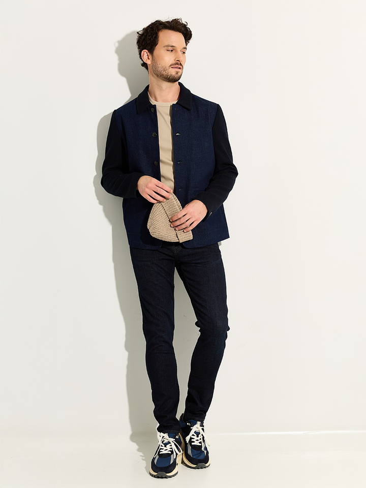 Heren shop the look van Floris van Bommel, For all Mankind en Mos Mosh Winter 2025 shoot 3