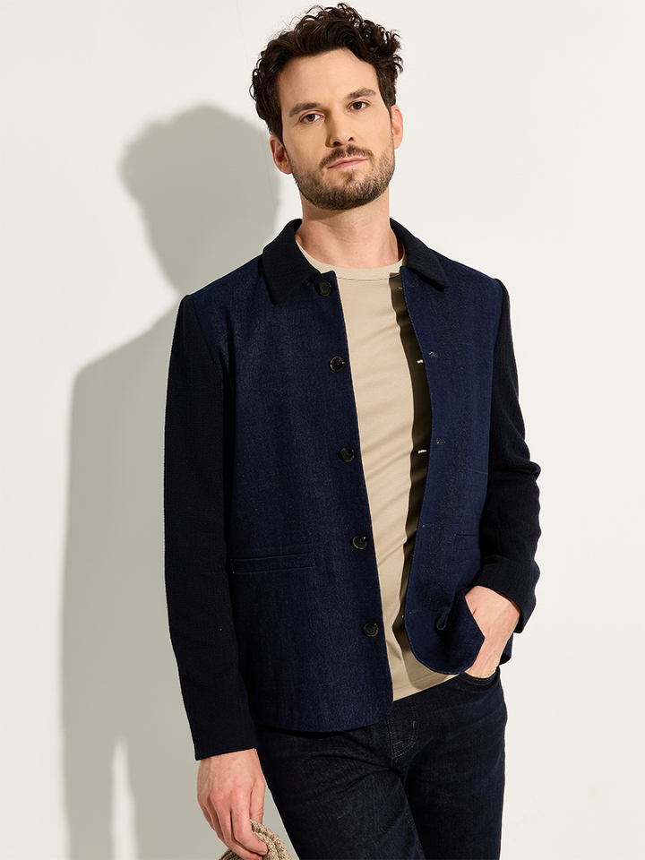 Heren shop the look van Floris van Bommel, For all Mankind en Mos Mosh Winter 2025 shoot 3