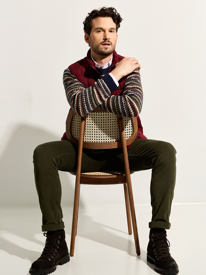 Heren shop the look van Hackett, Jacob Cohen, Mos Mosh en Fabiano Ricci Winter 2025 shoot 3