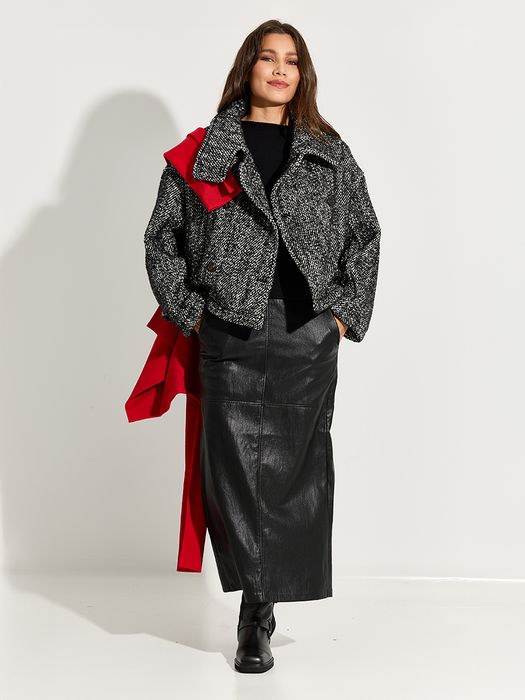Dames shop the look van Bellerose, Numph, Rotta, Selected en Co'Couture Winter 2025 shoot 2