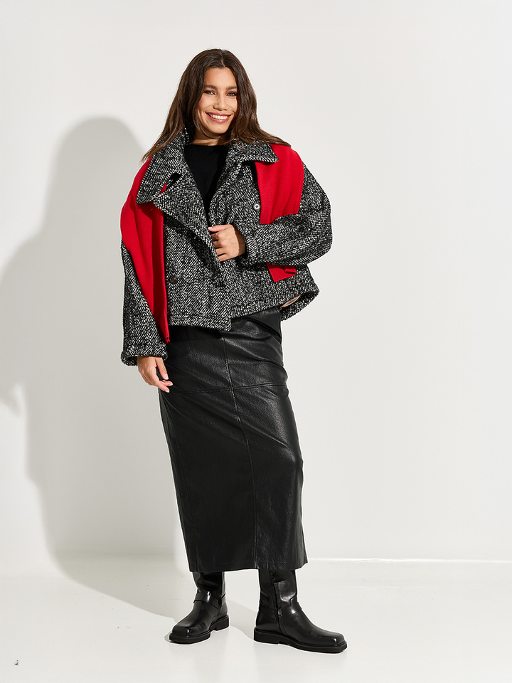 Dames shop the look van Bellerose, Numph, Rotta, Selected en Co'Couture Winter 2025 shoot 2