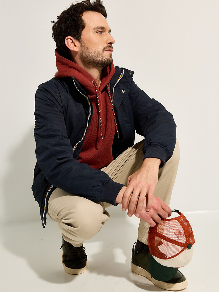 Heren shop the look van Faguo, Kway, Scotch & Soda en National Standard Winter 2025 shoot 3
