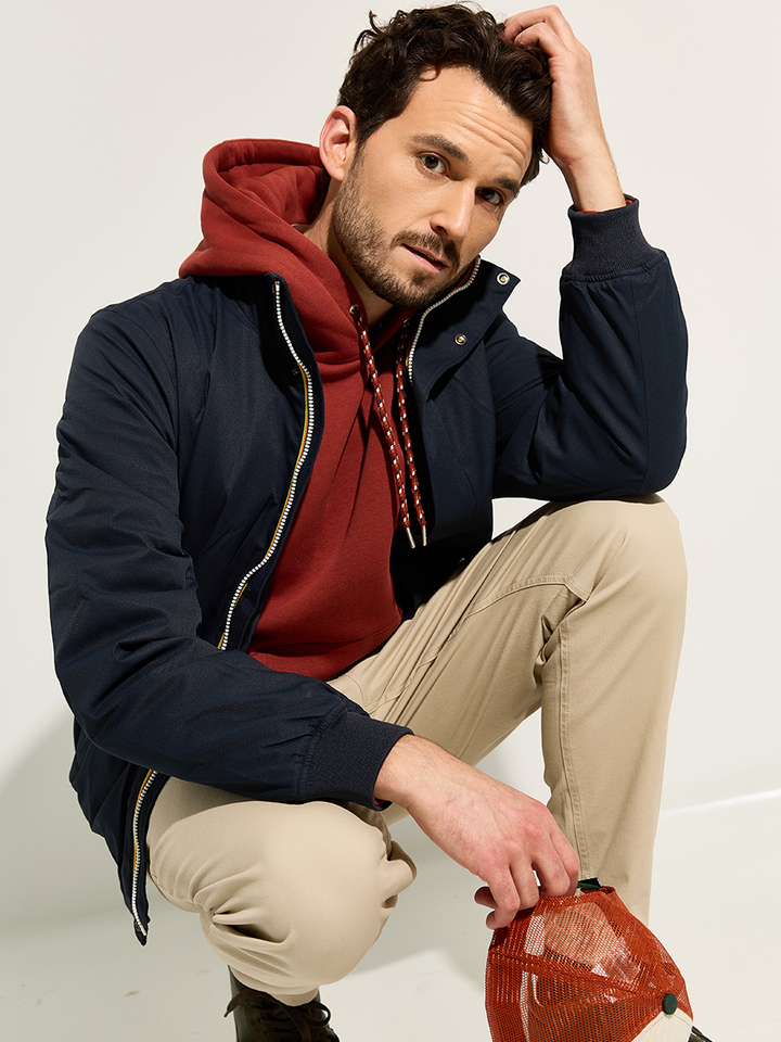 Heren shop the look van Faguo, Kway, Scotch & Soda en National Standard Winter 2025 shoot 3