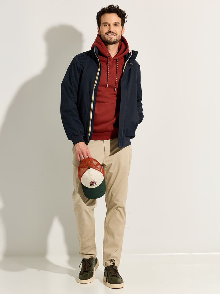 Heren shop the look van Faguo, Kway, Scotch & Soda en National Standard Winter 2025 shoot 3
