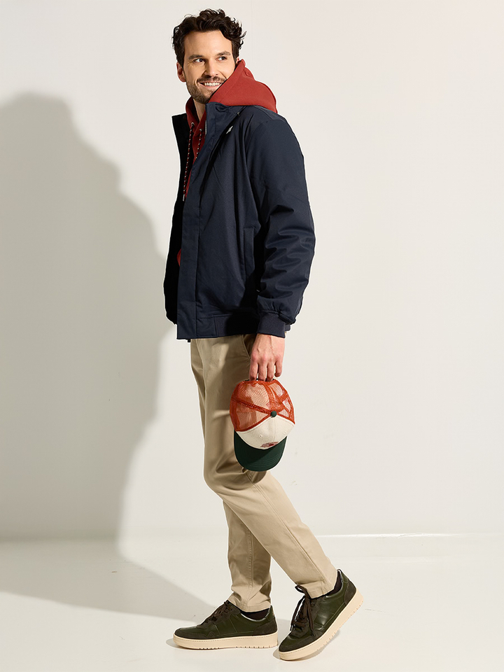 Heren shop the look van Faguo, Kway, Scotch & Soda en National Standard Winter 2025 shoot 3