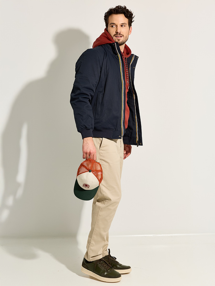 Heren shop the look van Faguo, Kway, Scotch & Soda en National Standard Winter 2025 shoot 3