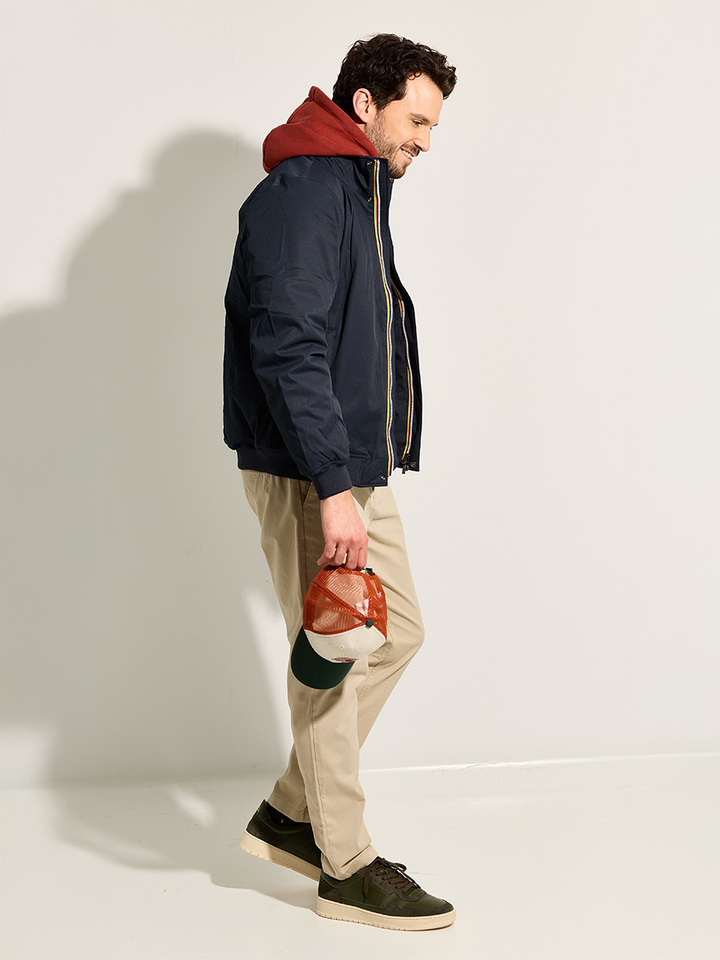 Heren shop the look van Faguo, Kway, Scotch & Soda en National Standard Winter 2025 shoot 3