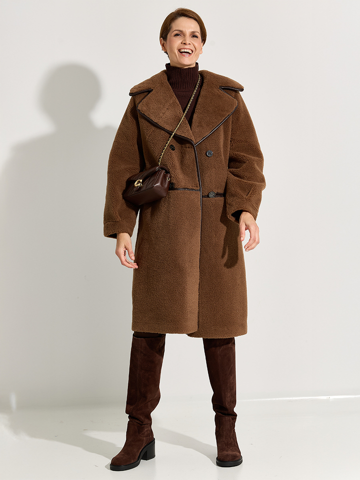 Dames shop the look van Max Mara Weekend, Oakwood, Coach en Twins Winter 2025 shoot 2