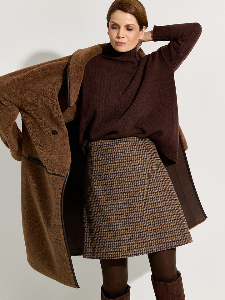 Dames shop the look van Max Mara Weekend, Oakwood, Coach en Twins Winter 2025 shoot 2