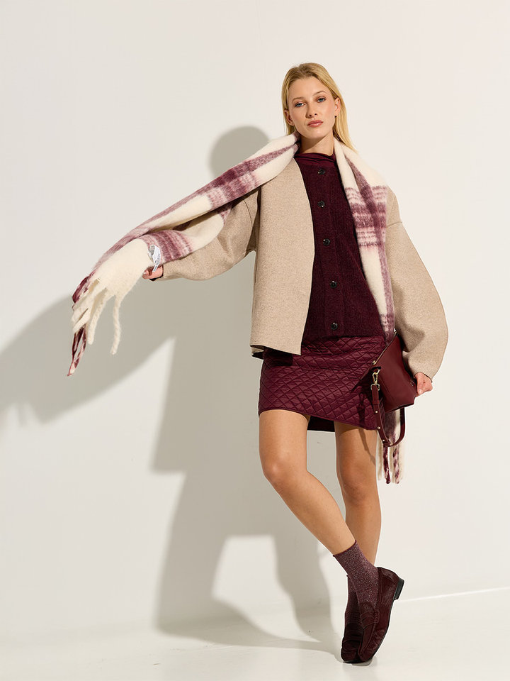 Dames shop the look van Bibi Lou, Selected en Vila Winter 2025 shoot 3