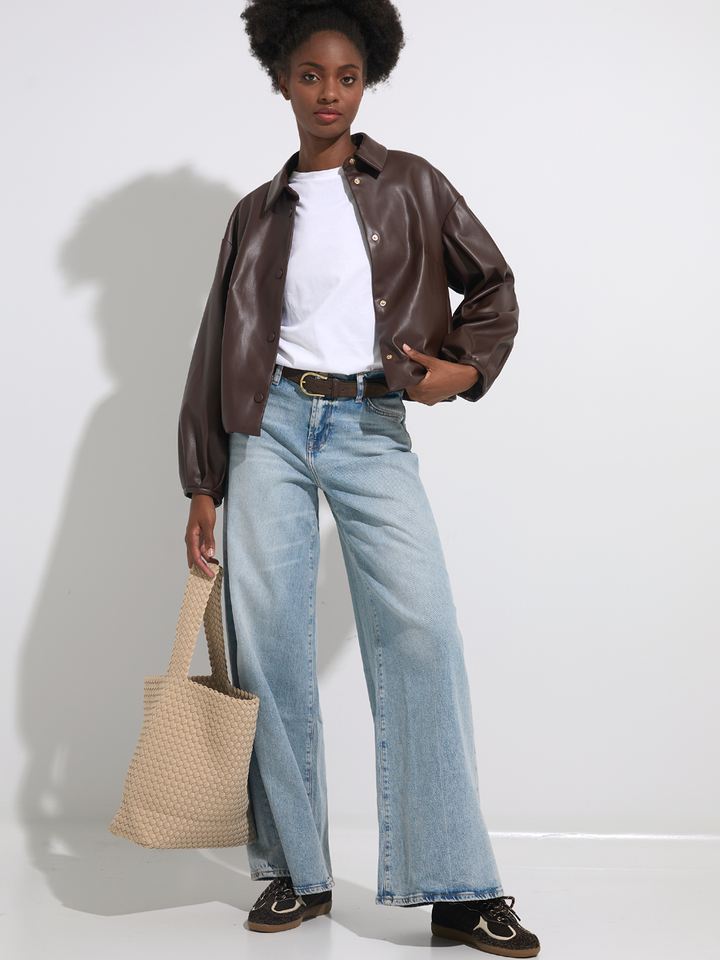 Dames shop the look van For all Mankind, K&J, Liu Jo, Twinset en Alohas Winter 2025