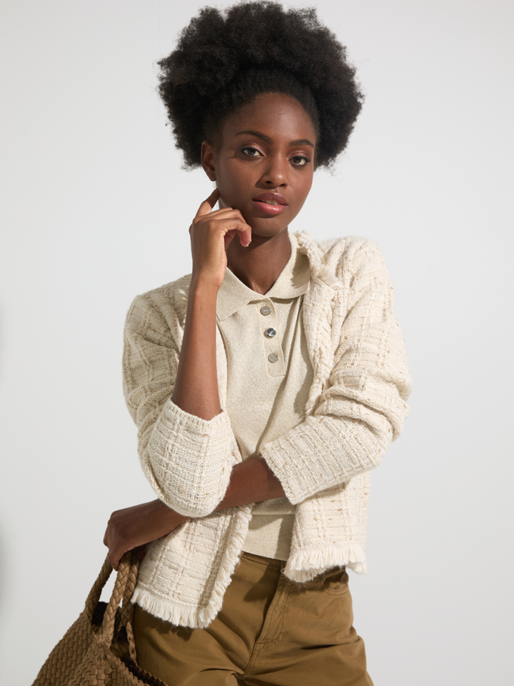 Dames shop the look van For all Mankind, Kocca, Liu Jo, Twinset en Marrea Winter 2025
