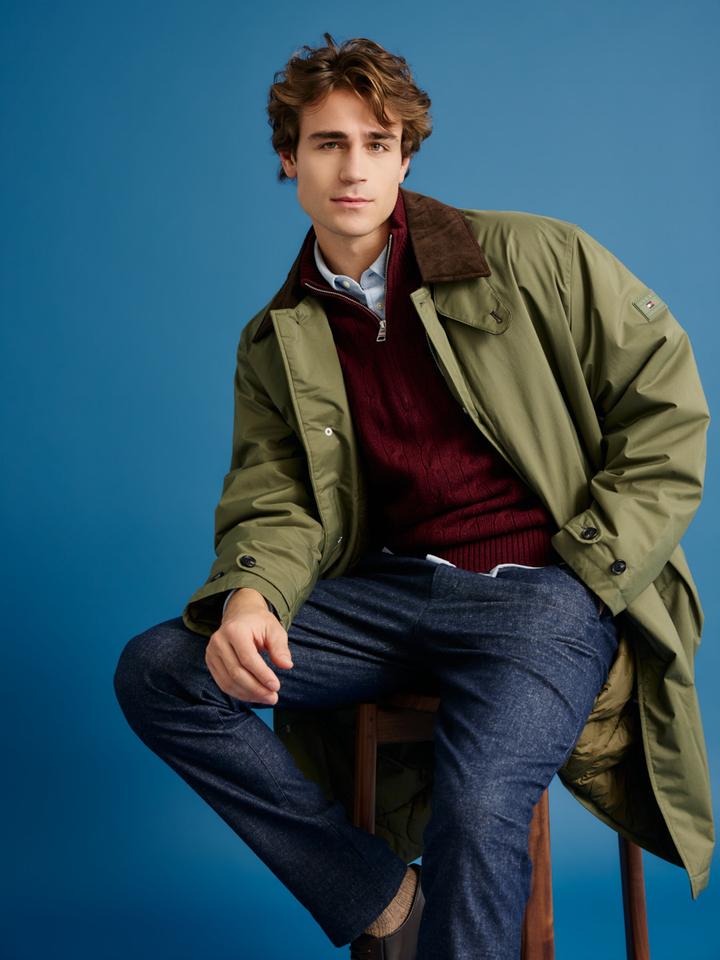 Heren | shop the look van Tommy Hilfiger en Fabiano Ricci | Winter '26 | Shop the look 2 FW26