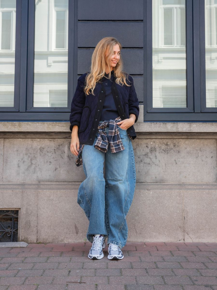 Dames | shop the look van Bellerose, Ichi, Saucony en LOÏS | Winter '26 | Deleye Creators FW26