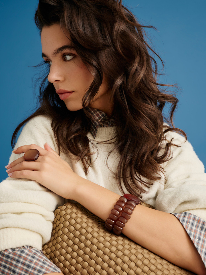 Dames | shop the look van Essentiel, Colorush, Haikure, Marrea, MarcMarcs, Posa, Komono en Laurence Delvallez | Winter '26 | Shop the look 2 FW26
