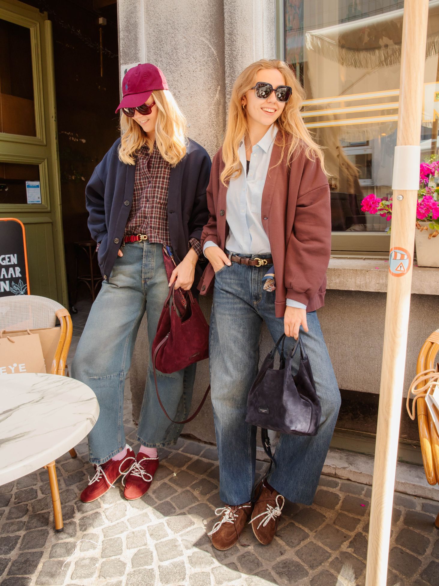 Dames | shop the look van Alohas, K&J, Soeur, Bellerose, Komono, By-Bar, Gianni Chiarini, Withblack en Ame | Winter '26 | Deleye Creators FW26