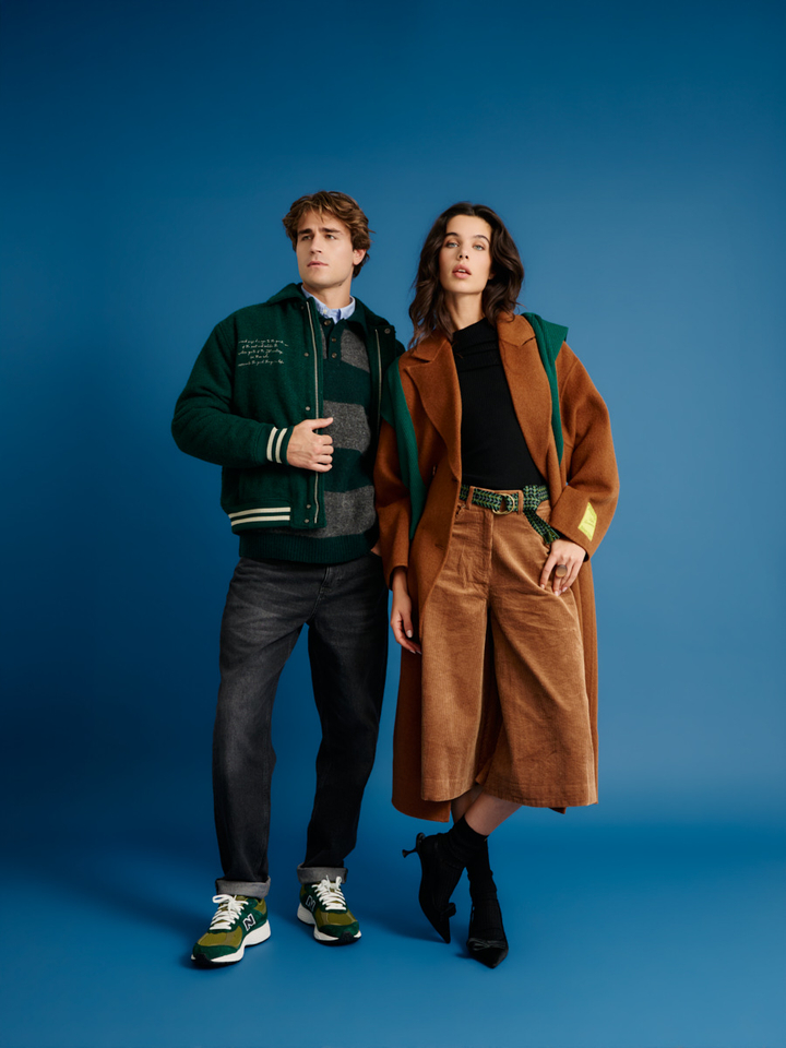 Heren | shop the look van Les Deux, MarcMarcs, Barts, Lyle & Scott, Dstrezzed en New Balance | Winter '26 | Shop the look 2 FW26