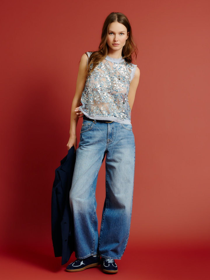 Dames | shop the look van Alohas, MP Denmark, K&J, Baum und Pferdgarten, Rinascimento en For all mankind | Winter '26 | Shop the look 1 FW26