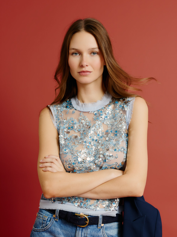 Dames | shop the look van Alohas, MP Denmark, K&J, Baum und Pferdgarten, Rinascimento en For all mankind | Winter '26 | Shop the look 1 FW26