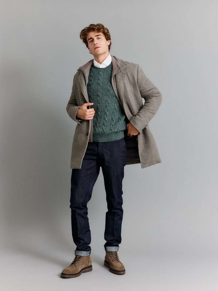 Heren | shop the look van Gran Sasso, Xacus, Mason's, Gentiluomo, State of Art en Cycleur de Luxe | Winter '26 | Shop the look 2 FW26
