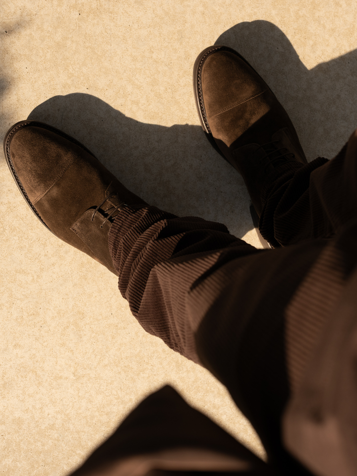 Heren | shop the look van Hugo, Bellerose en Cordwainer | Winter '26 | Deleye Creators FW26