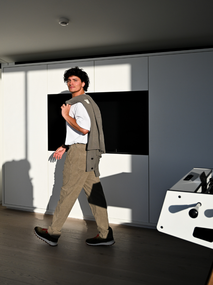 Heren | shop the look van Double A By Wood Wood, Bellerose en Nomap Society | Winter '26 | Deleye Creators FW26