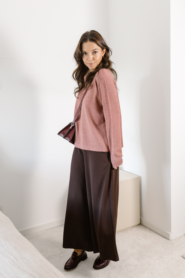 Dames | shop the look van Signe Nature, Odare en Zarina Rouge | Winter '26 | Deleye Creators FW26