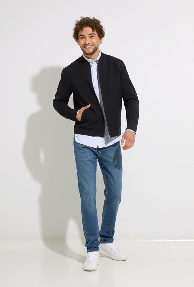 Heren shop the look van Levis en Les deux