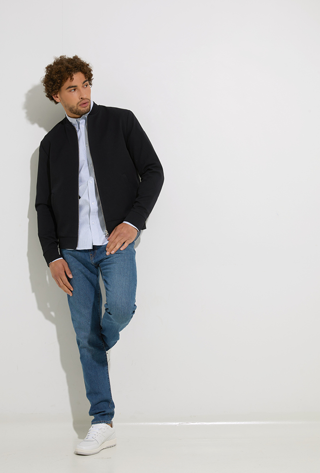 Heren shop the look van Levis en Les deux