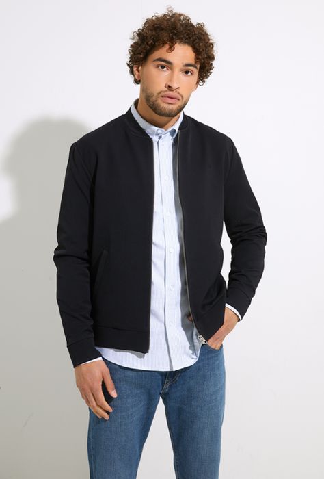 Heren shop the look van Levis en Les deux