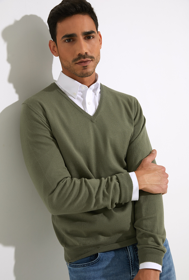Heren shop the look van Gran Sasso, Pierre Cardin en Olymp