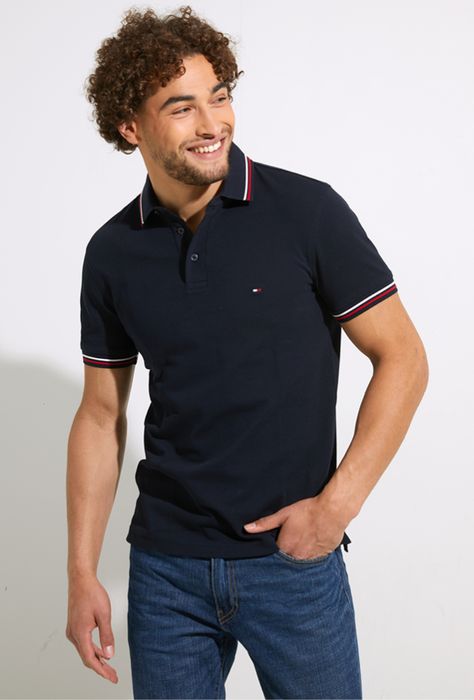 Heren shop the look van Levis en Tommy Hilfiger