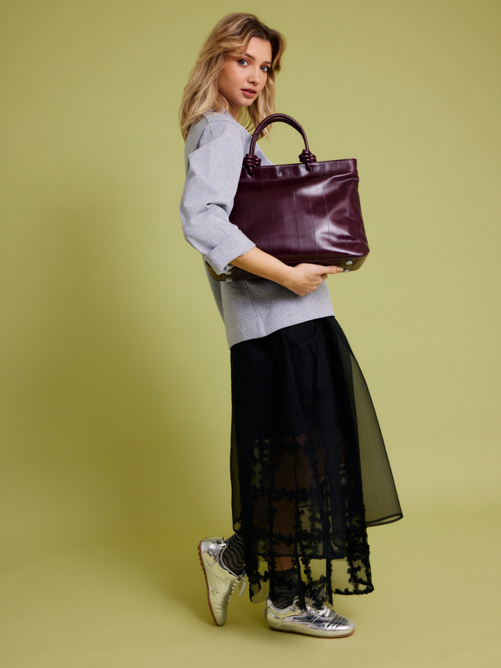 Dames shop the look van Baum und pferdgarten, Beck Sondergaard, Kaai, Stine Goya en Alohas Zomer 2026 shoot 1