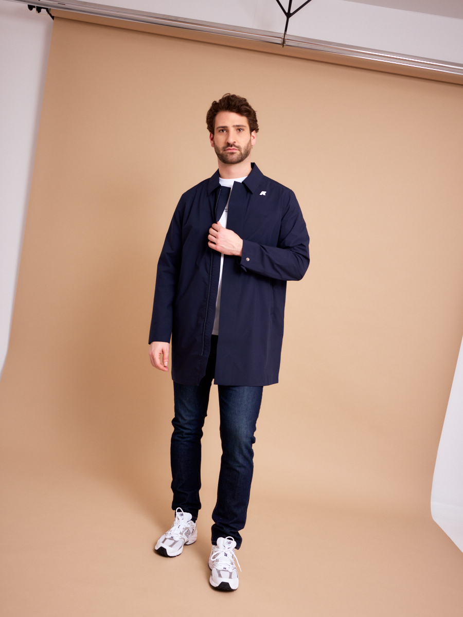 Heren shop the look van K-Way, Levis en New Balance Zomer 2026 shoot 2