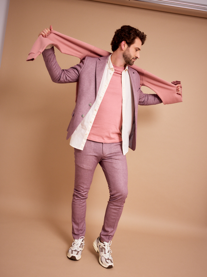 Heren shop the look van Les deux, Zuitable en New Balance Zomer 2026 shoot 2