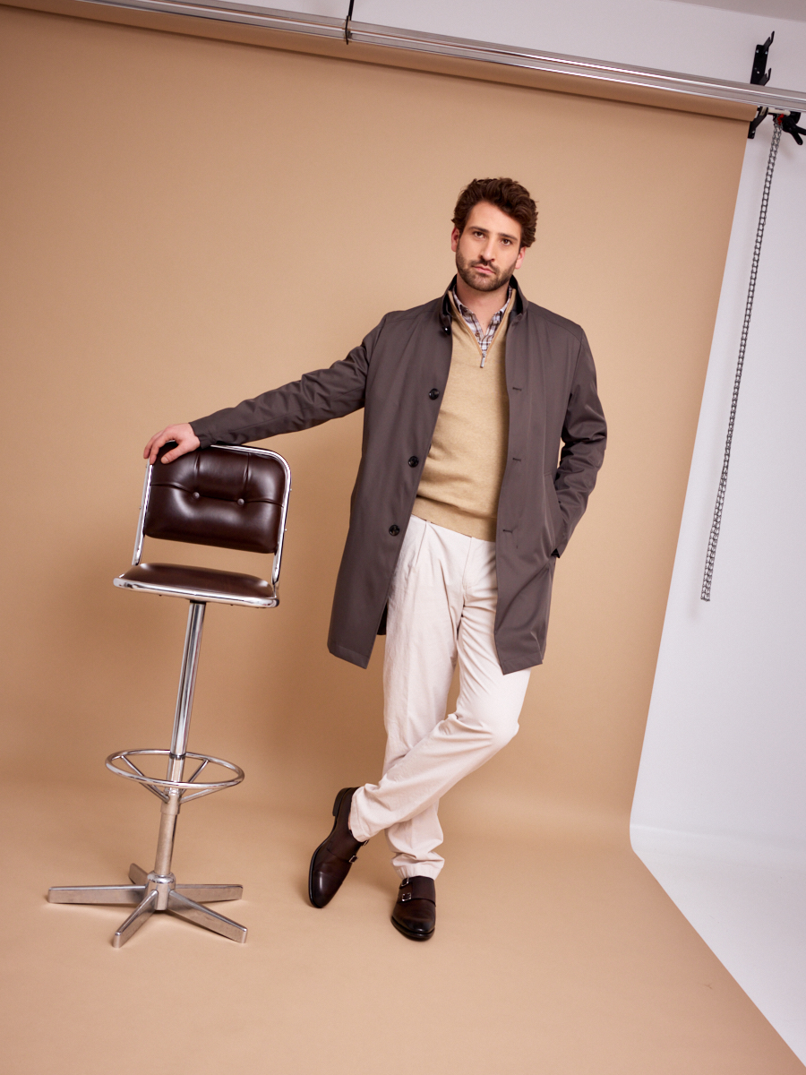 Heren shop the look van Bugatti, Digel, Martin Maple en Doucals Zomer 2026 shoot 2