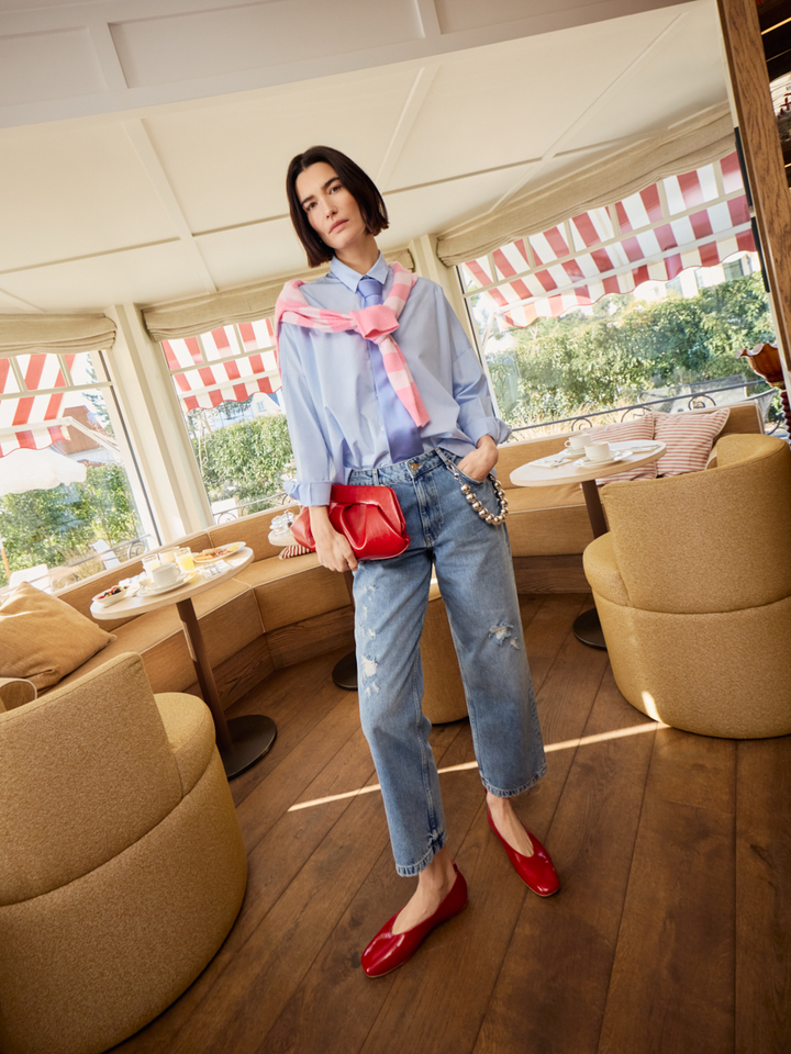 Dames shop the look van Essentiel, Profuomo Michaelis en Jumpers Zomer 2026 Villa Bonnie