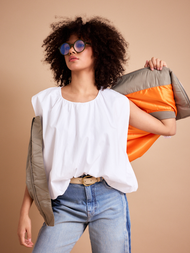 Dames shop the look van Bellerose, K&J, Les Venues, Munthe en Marrea Zomer 2026 shoot 2