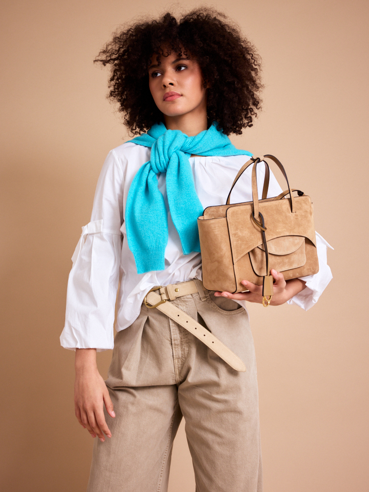 Dames shop the look van K&J, Munthe, Haikure en Hidesins Zomer 2026 shoot 2