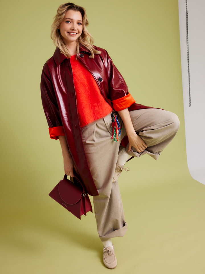 Dames shop the look van Bellerose, K&J, Haikure, Zarina Rouge, Hidesins en Posa Zomer 2026 shoot 1